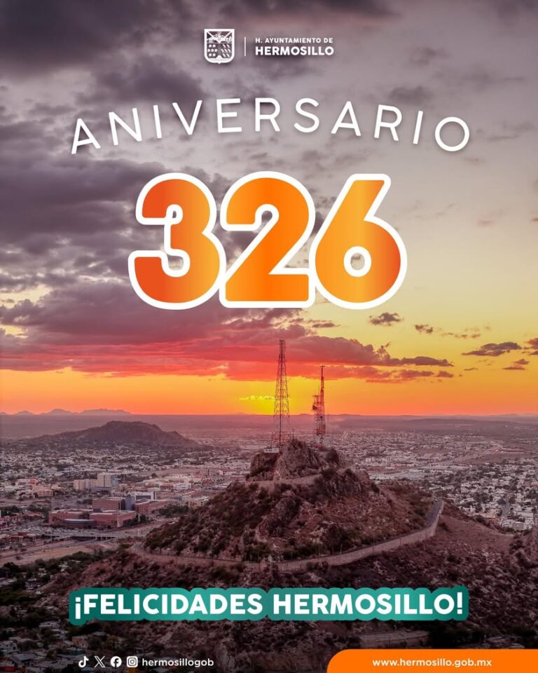 Hermosillo celebra 326 años desde su fundación como Santísima Trinidad del Pitic Hermosillo celebra 326 años desde su fundación como Santísima Trinidad del Pitic