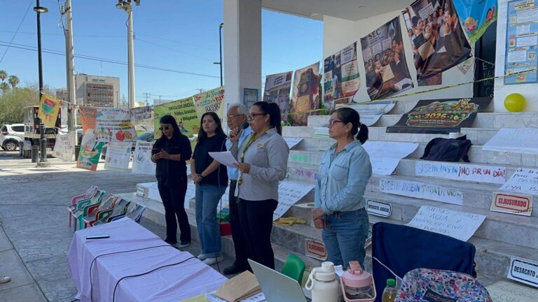Encargadas de estancias infantiles inician huelga de hambre en Hermosillo por recursos pendientes Encargadas de estancias infantiles inician huelga de hambre en Hermosillo por recursos pendientes