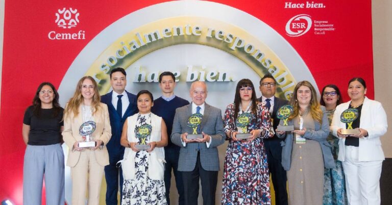Grupo México recibe el Distintivo ESR 2026 por su compromiso social Grupo México recibe el Distintivo ESR 2026 por su compromiso social