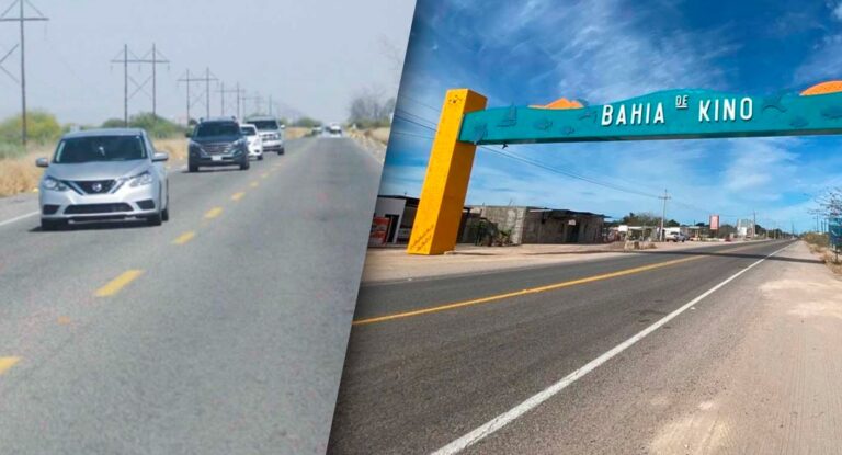 Avanza 25% la ampliación de la carretera Hermosillo-Bahía de Kino, informa Sidur Sonora Avanza 25% la ampliación de la carretera Hermosillo-Bahía de Kino, informa Sidur Sonora