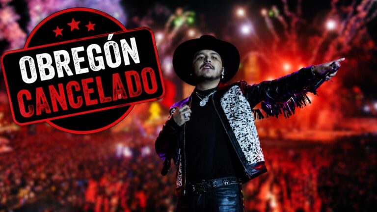 Cancelan concierto de Christian Nodal en Ciudad Obregón por incumplimiento de contrato