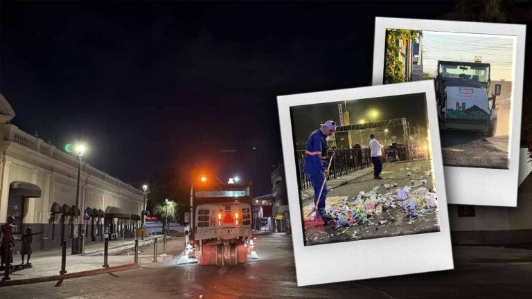 Operativo especial de limpieza en el Centro Histórico durante Fiestas del Pitic 2026 en Hermosillo Operativo especial de limpieza en el Centro Histórico durante Fiestas del Pitic 2026 en Hermosillo