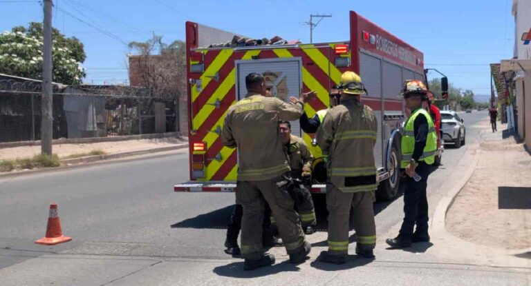 Trabajador resulta lesionado tras caída de andamio en obra de Hermosillo Trabajador resulta lesionado tras caída de andamio en obra de Hermosillo