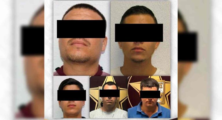Detienen a cinco presuntos integrantes de célula criminal vinculada a desaparición en Sonora