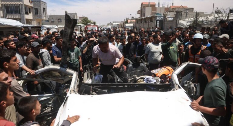 Bombardeo israelí en Gaza causa siete muertos y más de 20 heridos Bombardeo israelí en Gaza causa siete muertos y más de 20 heridos