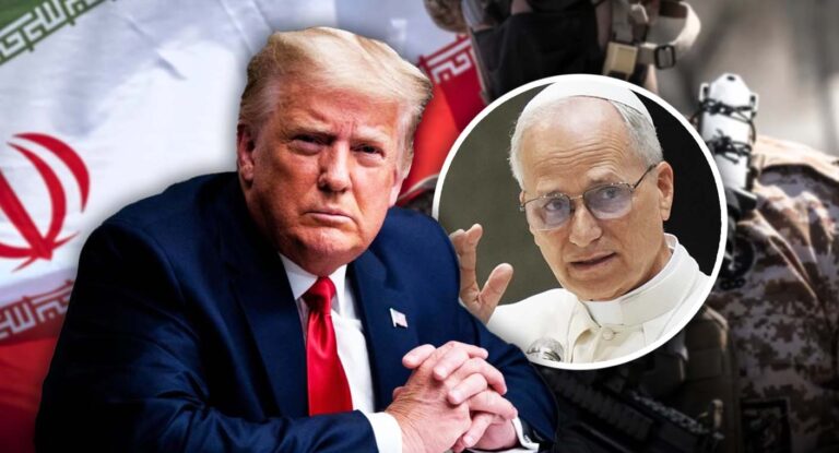 Trump critica al papa León XIV por su postura sobre Irán y ataca al alcalde de Chicago en redes sociales