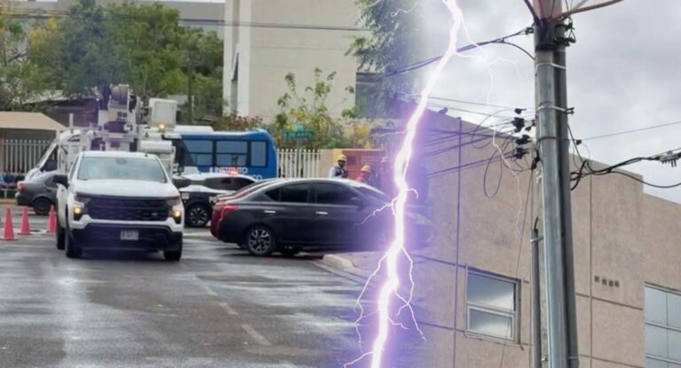 Caída de rayo provoca evacuación de más de 160 alumnos en escuela de Ciudad Obregón Caída de rayo provoca evacuación de más de 160 alumnos en escuela de Ciudad Obregón