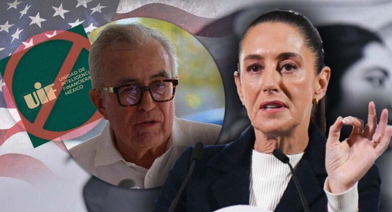 Sheinbaum confirma bloqueo de cuentas de Rubén Rocha y exfuncionarios de Sinaloa tras acusaciones de EEUU Sheinbaum confirma bloqueo de cuentas de Rubén Rocha y exfuncionarios de Sinaloa tras acusaciones de EEUU