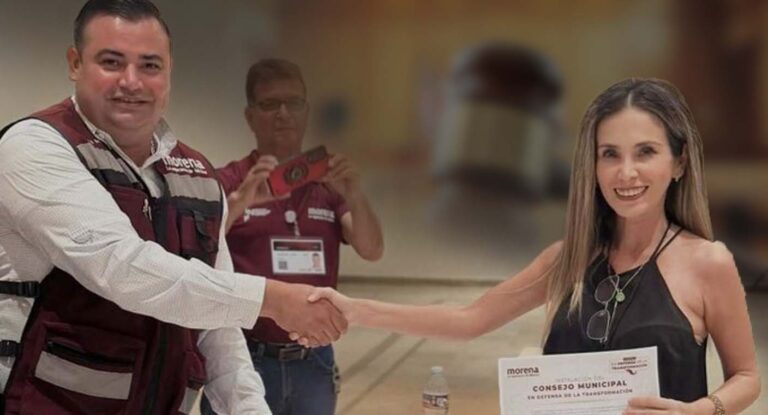 Jueza electa en Sonora asume cargo en Morena pese a prohibición constitucional Jueza electa en Sonora asume cargo en Morena pese a prohibición constitucional