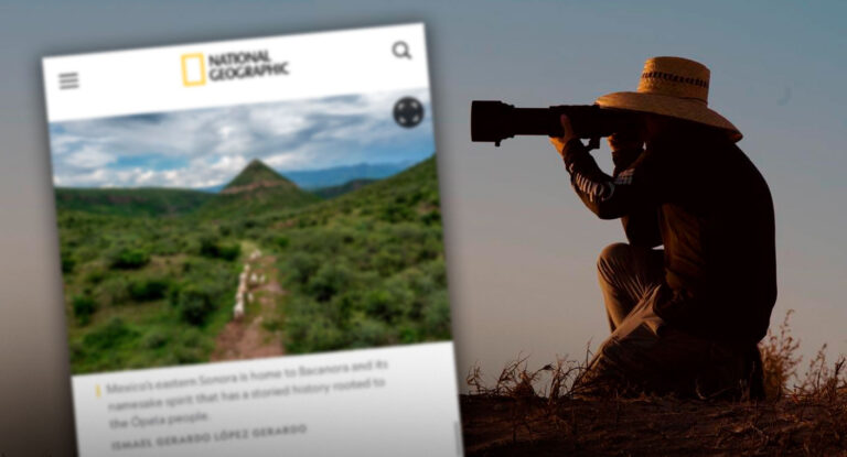 Fotógrafo sonorense Gerardo López destaca en National Geographic y promueve Bacanora a nivel mundial Fotógrafo sonorense Gerardo López destaca en National Geographic y promueve Bacanora a nivel mundial
