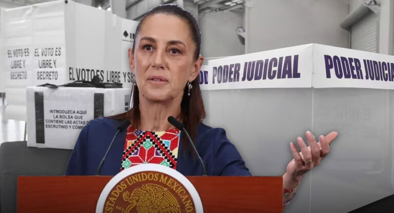 Senado recibe iniciativa para aplazar a 2028 elección de jueces y magistrados propuesta por Sheinbaum Senado recibe iniciativa para aplazar a 2028 elección de jueces y magistrados propuesta por Sheinbaum