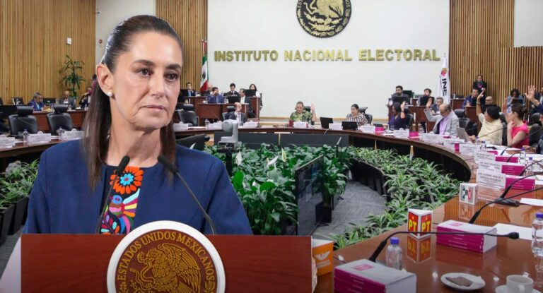 Sheinbaum aclara que el INE no decidirá sobre candidaturas con la nueva reforma electoral Sheinbaum aclara que el INE no decidirá sobre candidaturas con la nueva reforma electoral