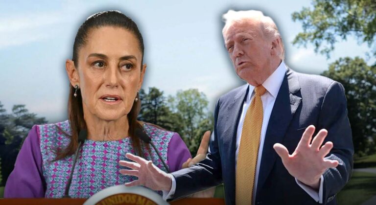Claudia Sheinbaum responde a Trump sobre supuestos gobiernos de narcos en México Claudia Sheinbaum responde a Trump sobre supuestos gobiernos de narcos en México