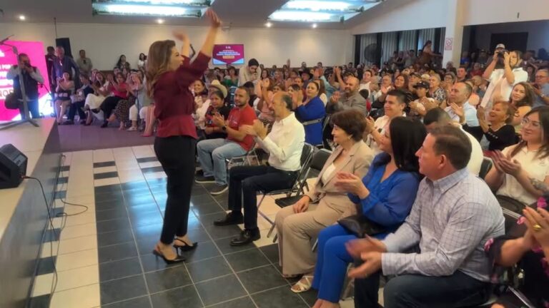 La senadora Lorenia Valles realiza visita a Agua Prieta, Sonora