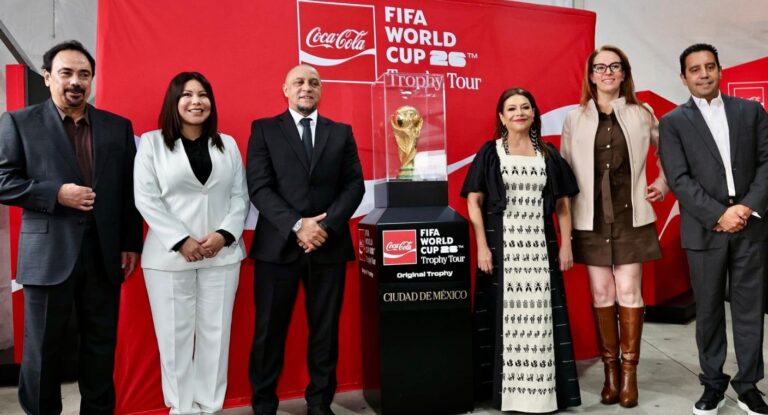 El trofeo original de la Copa Mundial 2026 llega a Ciudad de México para exhibición gratuita