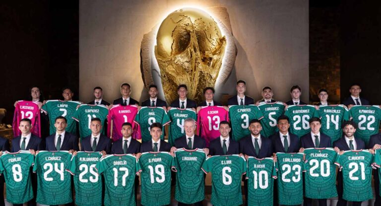 Selección Mexicana revela foto oficial y números para la Copa Mundial 2026