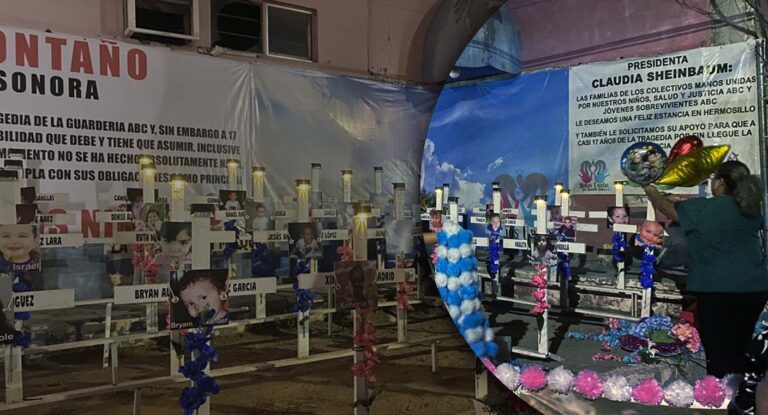 Familias recuerdan a niños fallecidos en Guardería ABC a 17 años de la tragedia