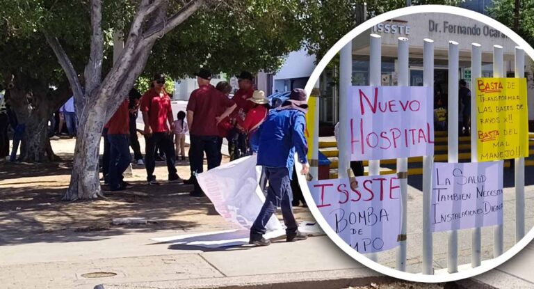 Movimiento magisterial suspende bloqueo temporal en hospital ISSSTE de Hermosillo