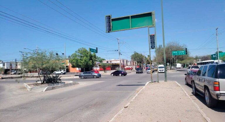 Colonia Nuevo Hermosillo registra 24 horas sin energía eléctrica con comercios cerrados y semáforos apagados