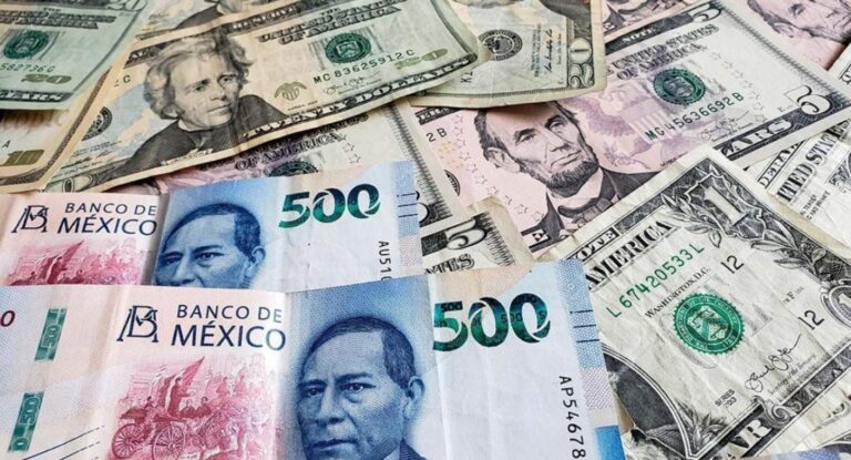 El peso mexicano se fortalece frente al dólar este 19 de junio de 2026