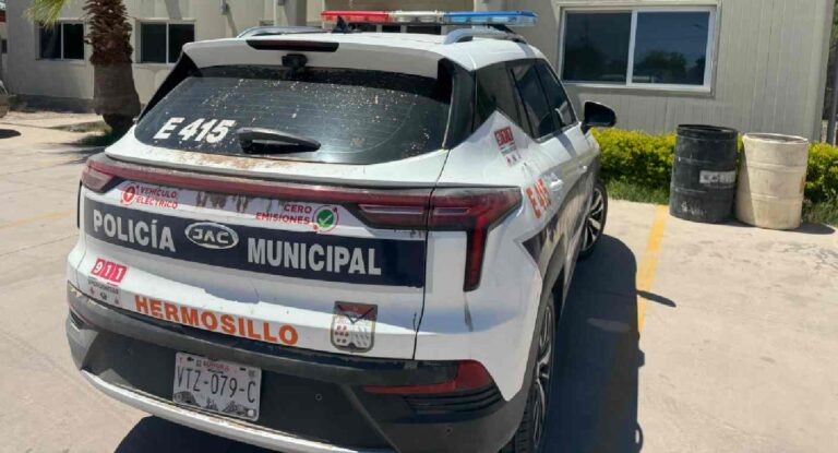 Policía Municipal de Hermosillo atiende a niño con dificultades respiratorias y a hombre desorientado