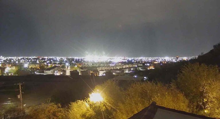 Lluvia intensa en Hermosillo acumula 23 mm, colonia Pitic con mayor registro