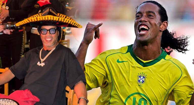 Ronaldinho celebra su regreso a México en la inauguración del Mundial FIFA 2026