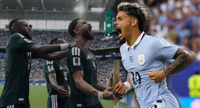 Uruguay logra empate contra Arabia Saudita en su debut en Mundial 2026