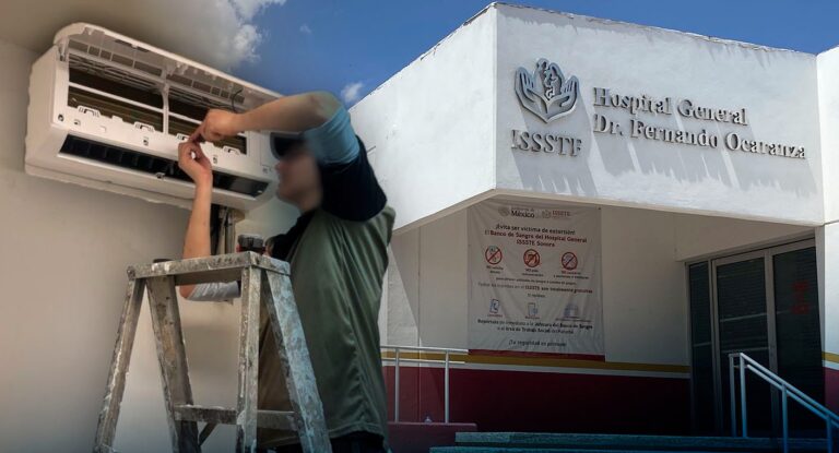 Hospital ISSSTE de Hermosillo enfrenta problemas con minisplits usados y exige mejoras en infraestructura