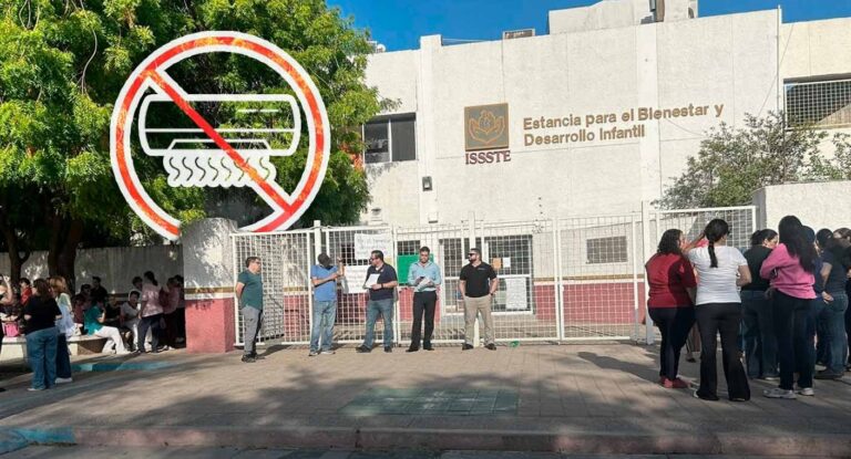 Padres de Navojoa toman Estancia Infantil del ISSSTE por condiciones inadecuadas