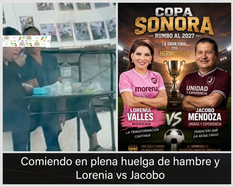Lorenia Valles y Jacobo Mendoza disputan candidatura a la alcaldía de Hermosillo en Morena