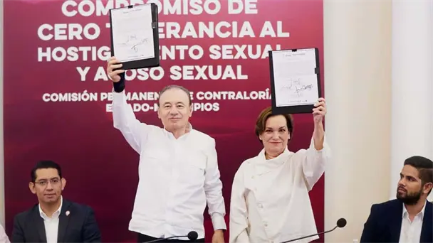 Sonora firma compromiso para erradicar la violencia sexual y el hostigamiento