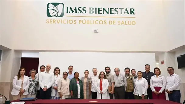 Durazo y Sheinbaum supervisan avances del IMSS-Bienestar en Sonora