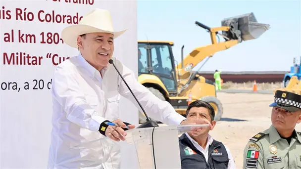 Gobernador Durazo concluye obra histórica en carretera San Luis Río Colorado-Sonoyta