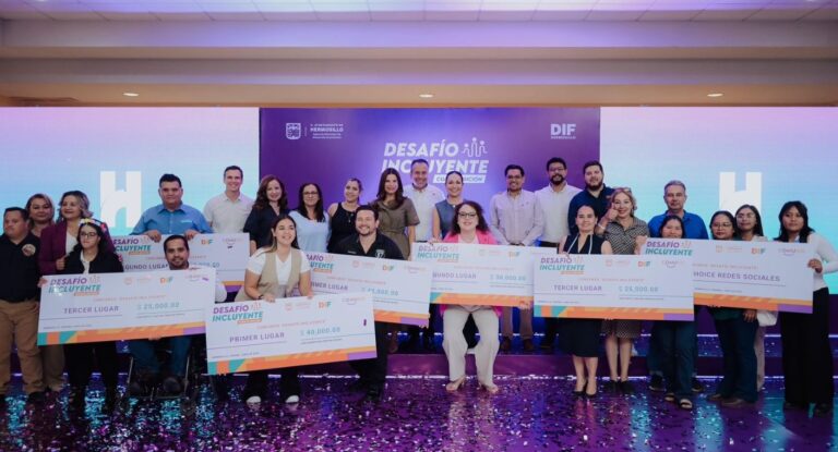 Toño Astiazarán y Patty Ruibal reconocen talento de emprendedores en final del Desafío Incluyente