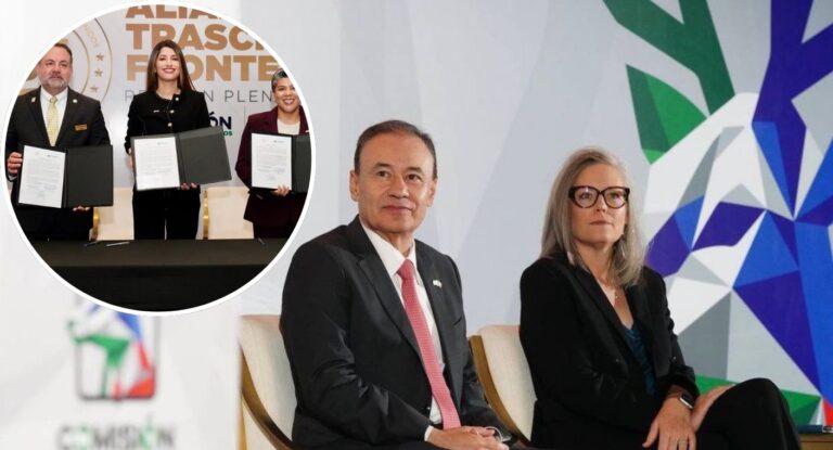 Durazo impulsa nuevos acuerdos de cooperación entre Sonora y Estados Unidos en seguridad, economía y educación