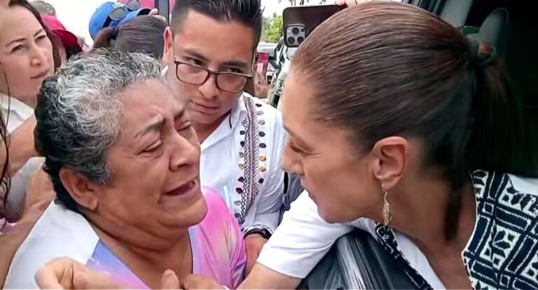 Madre de Roxana Guzmán pide a Claudia Sheinbaum no olvidar el caso de su hija secuestrada