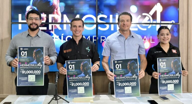Hermosillo 47 lanza convocatoria con hasta 1 millón de pesos para emprendedores y Mipymes