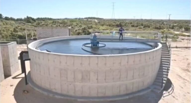 Nueva planta de tratamiento permitirá eliminar laguna de oxidación en Puerto Peñasco