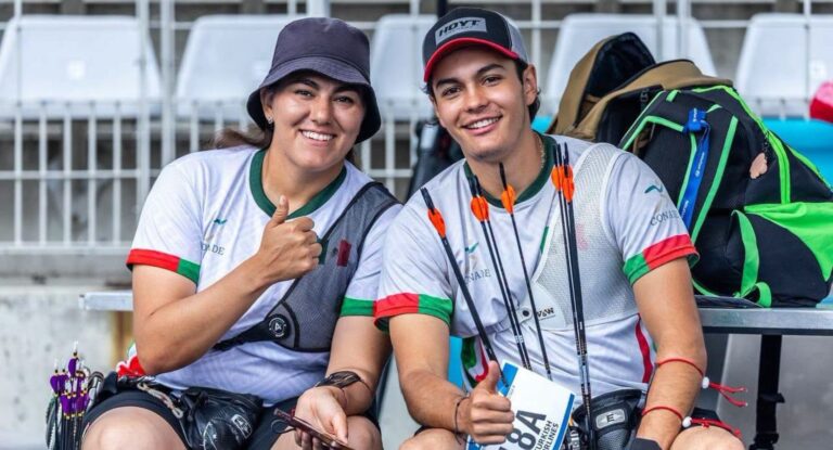 Alejandra Valencia gana oro y plata en el Panamericano de Tiro con Arco en Tlaxcala