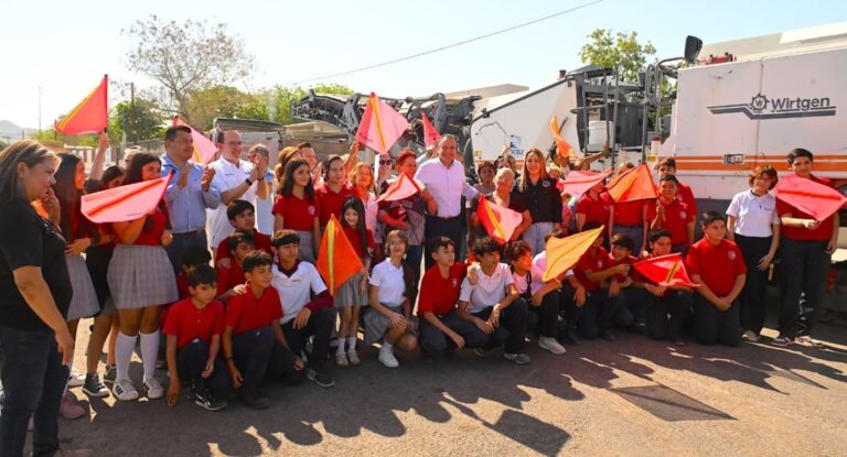 Inicia recarpeteo de avenida Rebeico en Hermosillo con beneficio para más de 32 mil habitantes