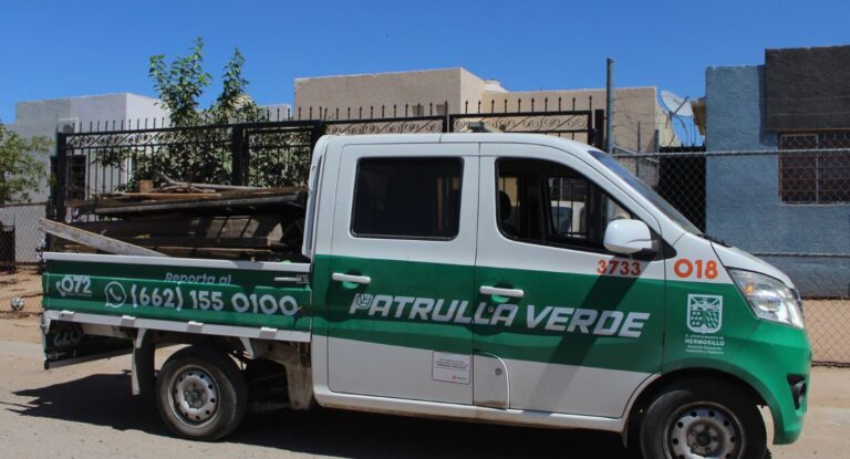 Patrulla Verde atiende más de 7 mil reportes en Hermosillo durante 2026