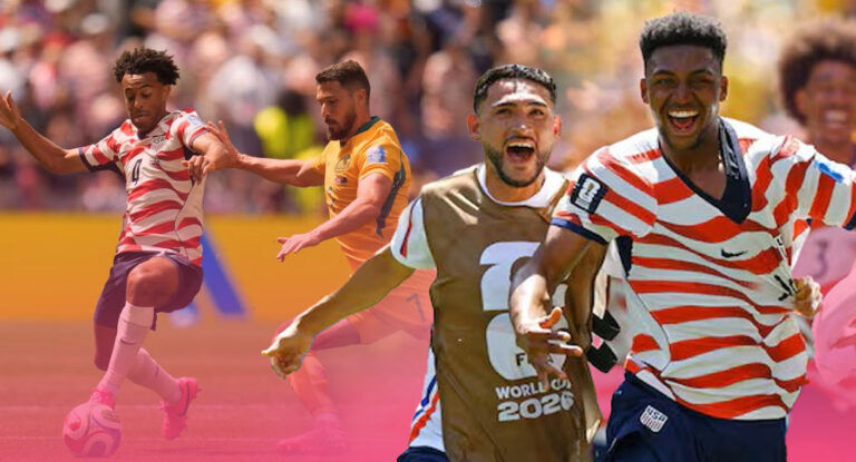 Estados Unidos vence 2-0 a Australia y avanza a octavos en Mundial 2026