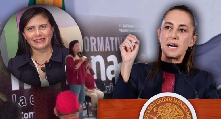 Sheinbaum ordena investigar a prima de AMLO por insultos a Donald Trump