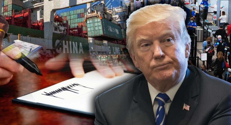 Trump firma orden para reforzar controles aduaneros y frenar el contrabando en EU