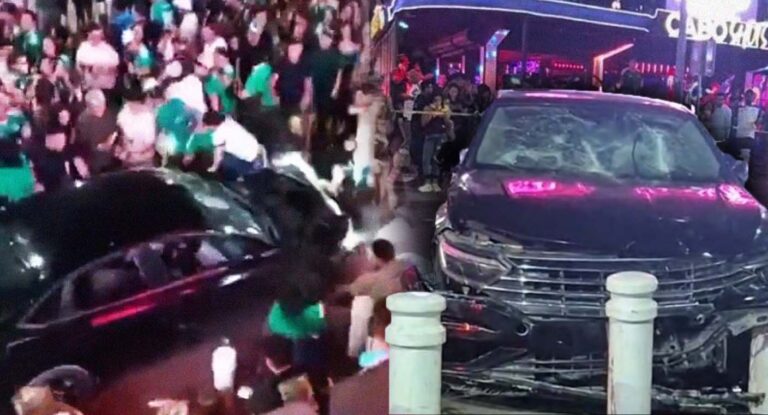Atropellamiento masivo en Cabo San Lucas durante festejos deja varios heridos y conductor detenido