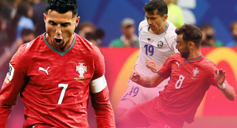 Cristiano Ronaldo anota dos goles en la victoria 5-0 de Portugal sobre Uzbekistán en el Mundial 2026