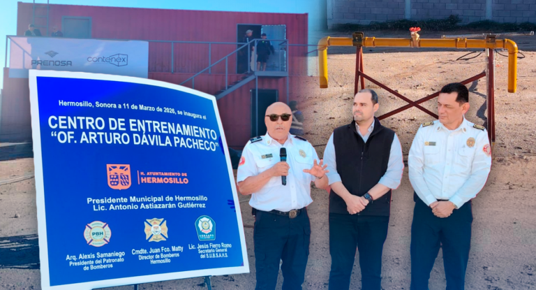 Centro de Entrenamiento de Bomberos en Hermosillo avanza a segunda etapa con inversión de 10 millones