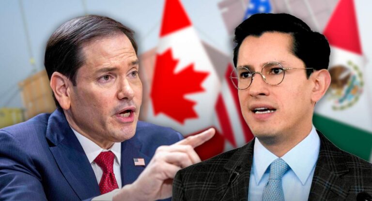 Roberto Velasco explica temas abordados en llamada con Marco Rubio sobre seguridad y migración