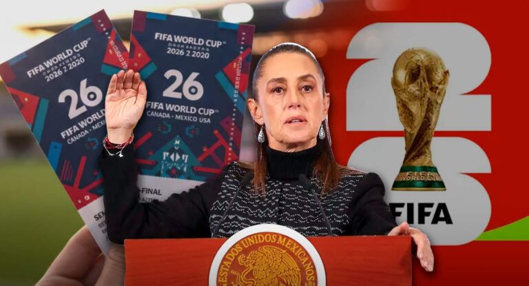 Sheinbaum solicita a la FIFA revisar precios y comercialización de boletos para el Mundial